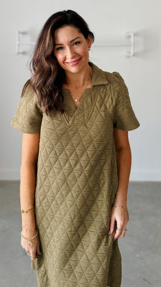 Charmed Quilted Dress