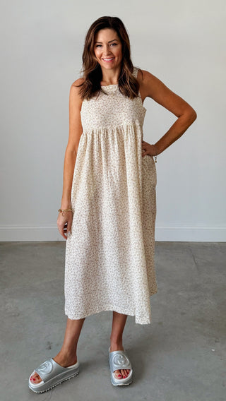 Farrah Floral Gauze Dress
