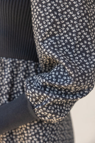 Right About You Ribbed Floral Midi Dress