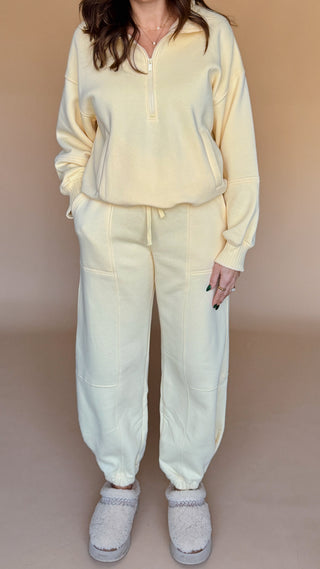 Buttercream Fleece Set