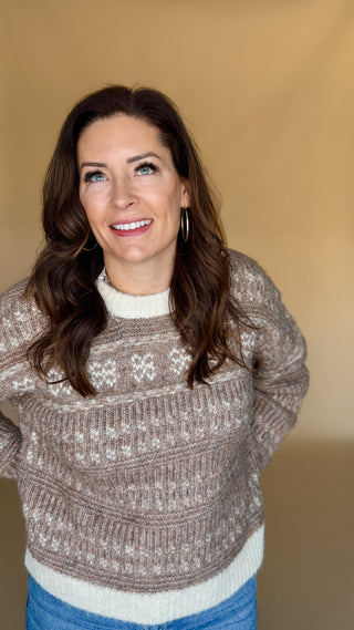 Mountain Mornings Fair Isle Sweater