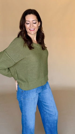 Consider It Done V Neck Sweater