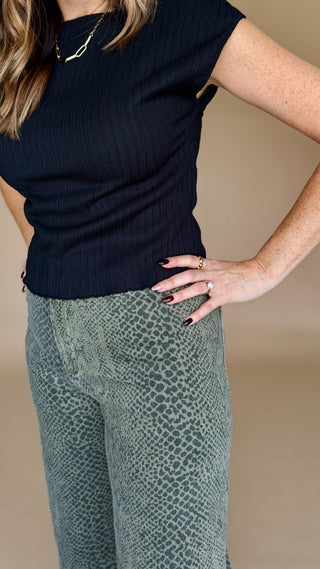 Envy Snake Print Pants