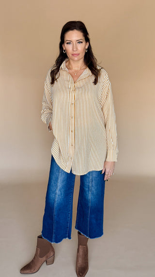 Easy Like Sunday Button Up Blouse