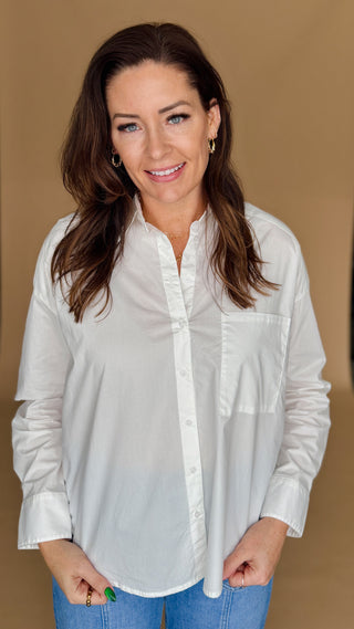 High Society Button Up