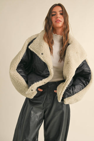 Bundle of Cozy Quilted Shearling Jacket