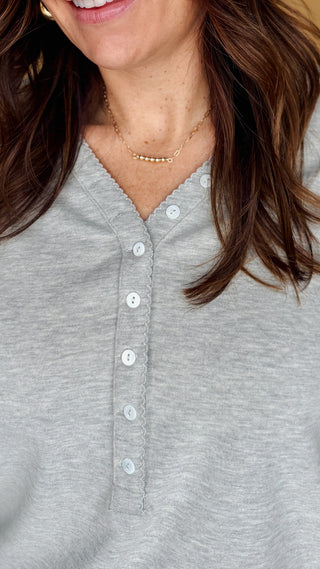 The Margot Scallop Top