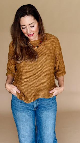Carly Chunky Knit Sweater