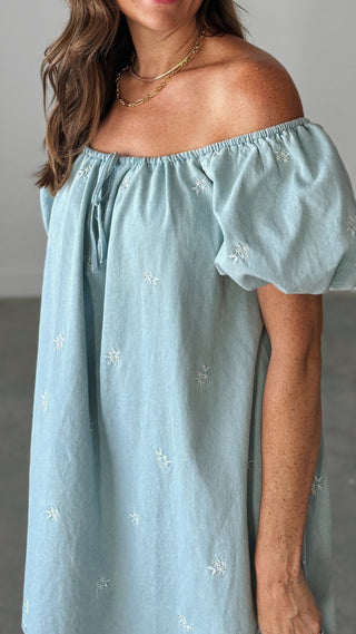 California Cowgirl Denim Dress