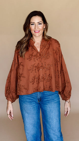 Meant For More Floral Top
