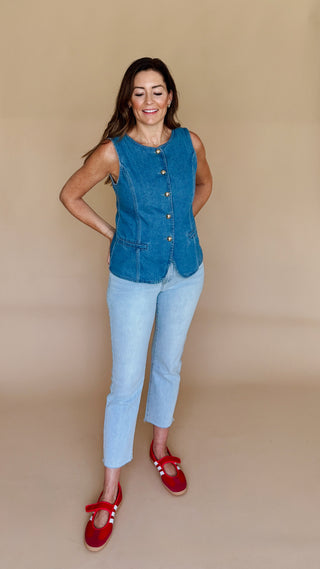 Daphne Denim Vest