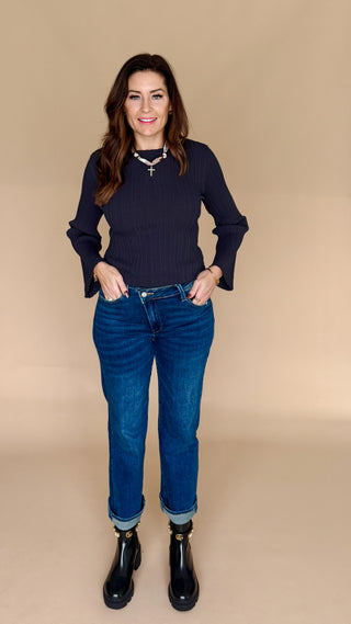 Eloise Ribbed Top
