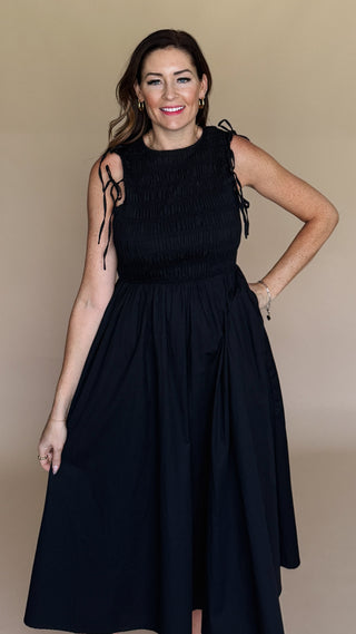 Tie It Up Midi Dress