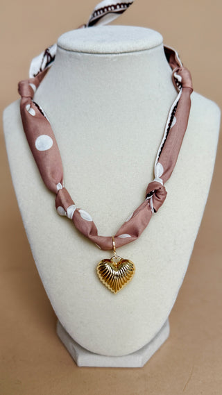 Sweetheart Scarf Necklace