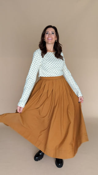 The Hazel Midi Skirt