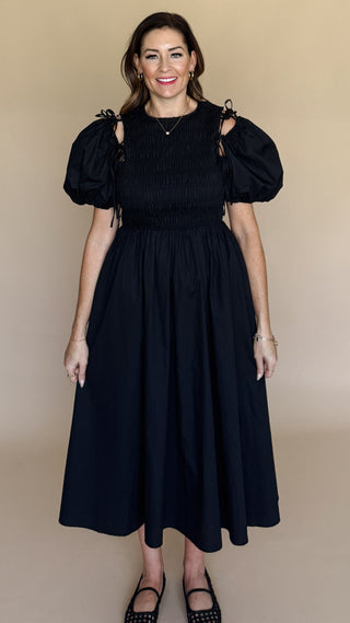 Tie It Up Midi Dress