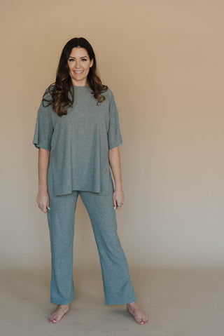 Ribbed Relaxed Set