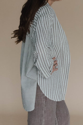 Stella Striped Button Down