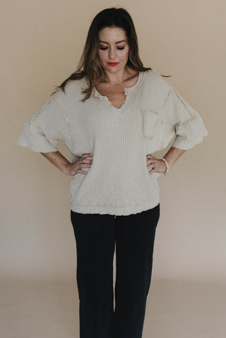 Kill Them With Kindness Knit Top