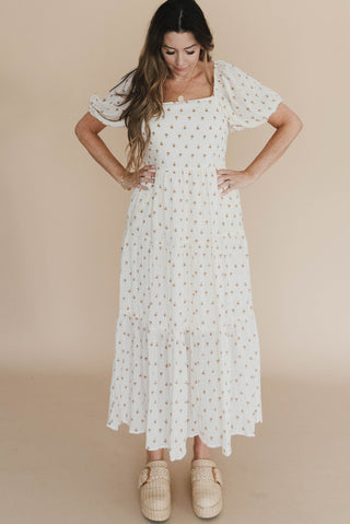 Fearless Floral Puff Sleeve Dress