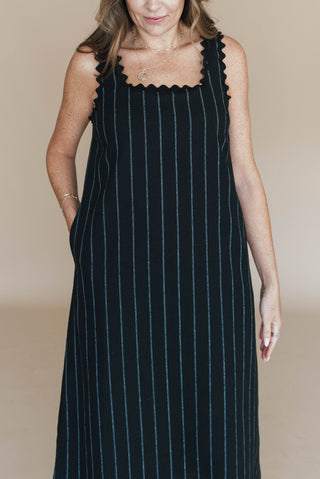 Sam Stripe Midi Dress