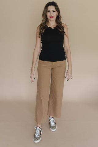 Take the High Road Twill Pants