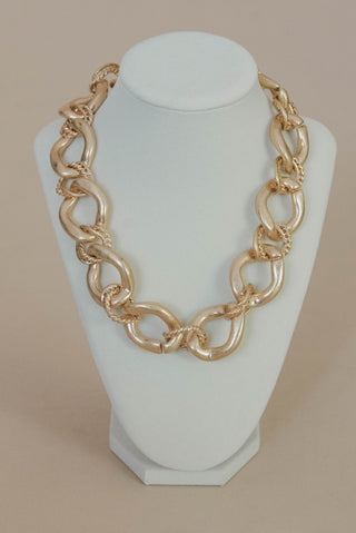 Chunky Linked Chain Necklace