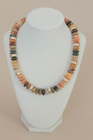 Bead & Stone Candy Necklace