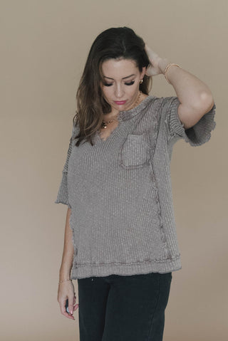 Kill Them With Kindness Knit Top