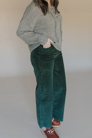 Callie Corduroy Wide Leg Pants