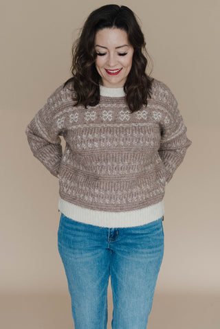 Too Sweet Fair Isle Sweater