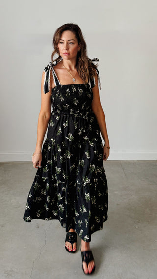 Floral Love Tiered Midi Dress