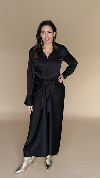 Midnight Grace Maxi Dress