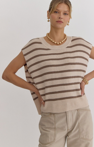 Sold On Stripes Top