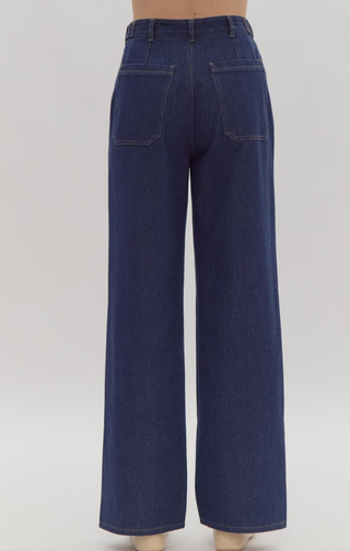 Highway to Heaven High Waisted Denim Pants