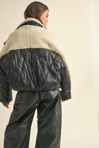 Bundle of Cozy Quilted Shearling Jacket