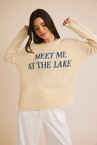 Meet Me At The Lake Sweater