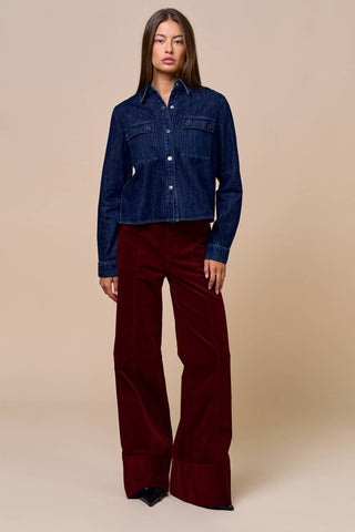 Doris Denim Button Up Shirt