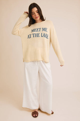 Meet Me At The Lake Sweater