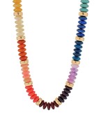 Bead & Stone Candy Necklace