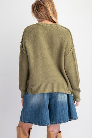 Oh Valerie V Neck Sweater