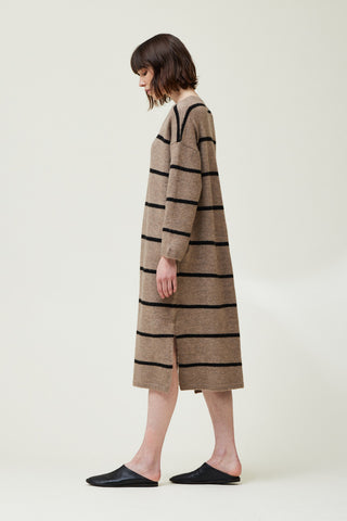 Savor The Moment Striped Sweater Dress