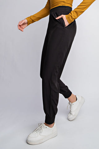 Mid Rise Jogger Pants