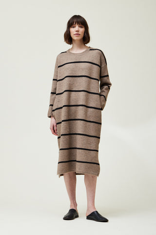 Savor The Moment Striped Sweater Dress