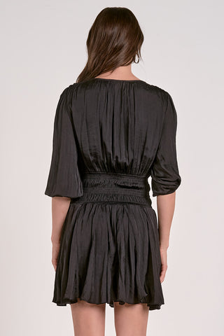 Maren Smocked Mini Dress